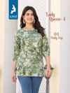 Lady Queen 4 By Kaya Capsule Printed Ladies Top Wholesale Shop In SUrat